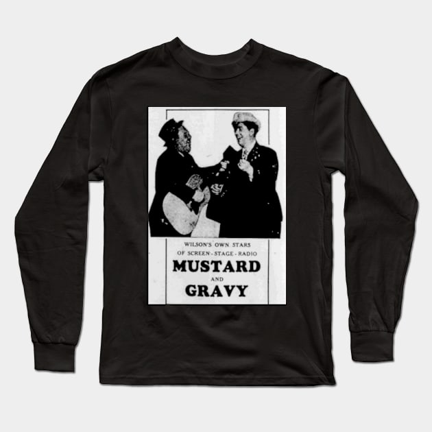 Mustard & Gravy Long Sleeve T-Shirt by greenporker